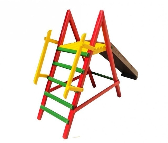 Escorregador de Madeira Playground 2