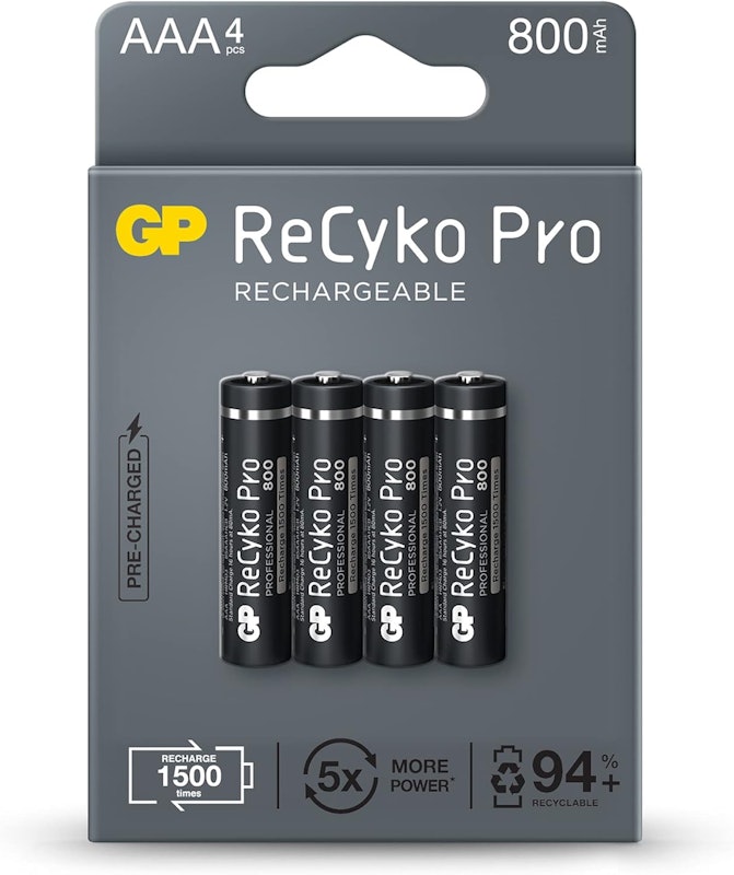 Pilha ReCyko Pro 800 mAh AAA 1