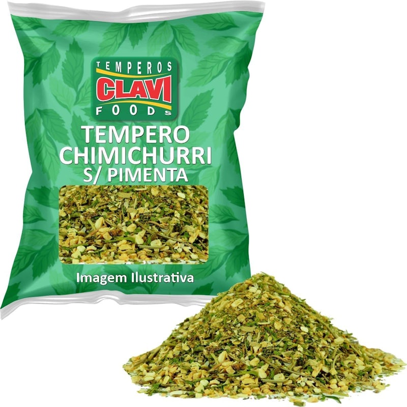 Tempero Chimichurri sem Pimenta Clavi Temperos e Foods 1