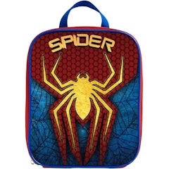 Lancheira Infantil Masculina Aranha Vermelho
