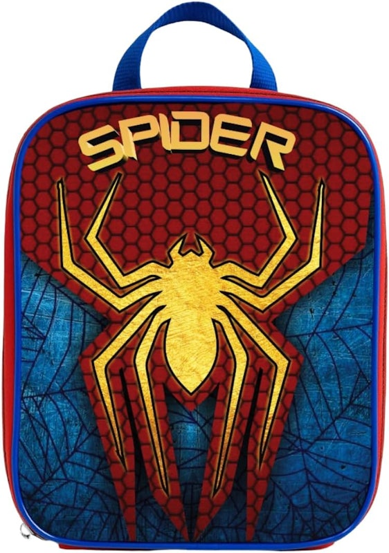 Lancheira Infantil Masculina Aranha Vermelho 1