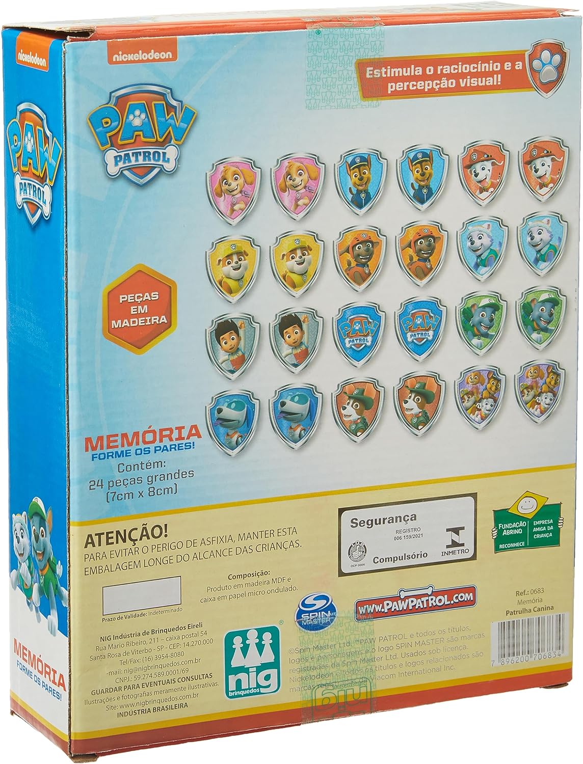 Memória Patrulha Canina 2