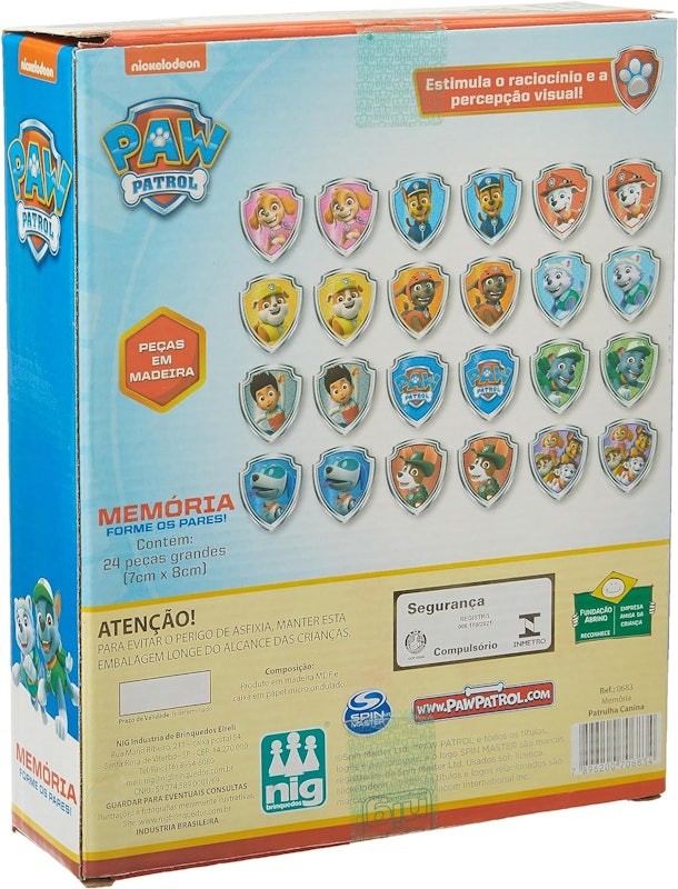 Memória Patrulha Canina 2