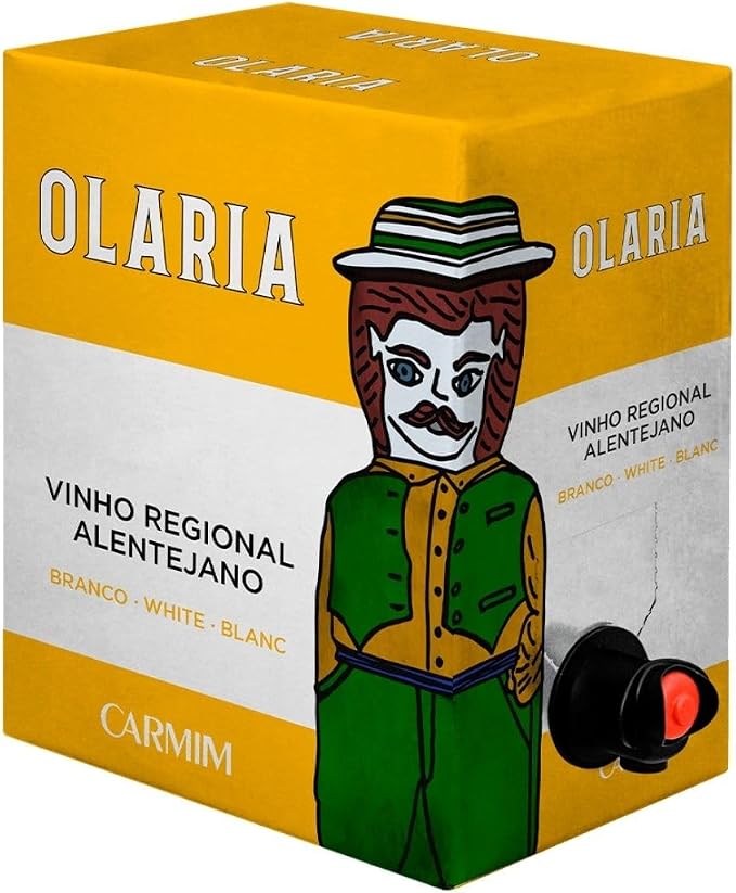 Vinho Branco Carmim Olaria Português Bag-in-Box 5 L 1