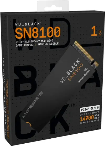 SSD NVMe WD_BLACK SN8100 3