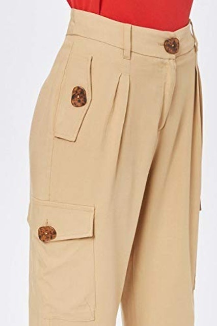 Calça Cargo Feminina Alfaiataria TVZ 2
