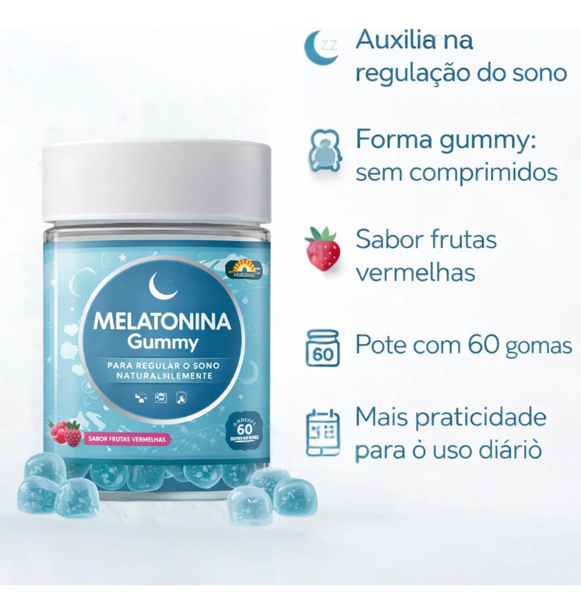 Melatonina Gummy 60 Gomas 4