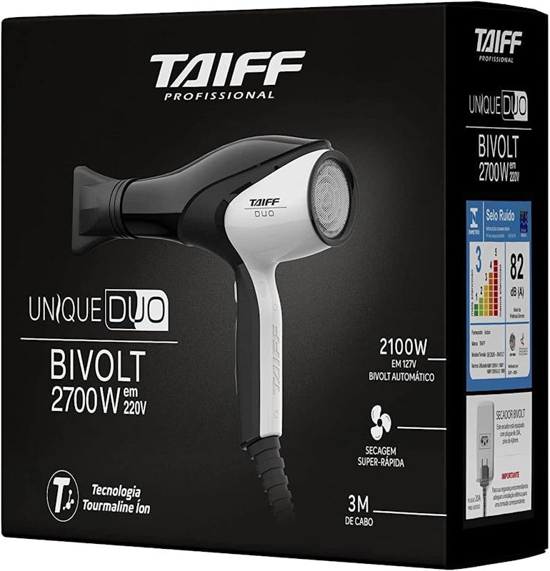 Secador de Cabelo Unique Duo Bivolt 5