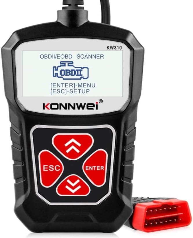 Scanner de Diagnóstico OBDII Konnwei KW310 1