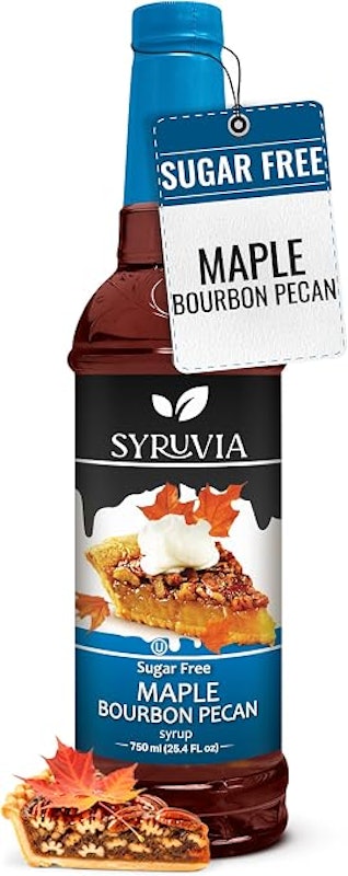 Maple Bourbon Pecan Syrup Sem Açúcar 1