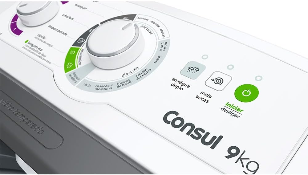 Máquina de Lavar Consul 9 Kg Branca 2