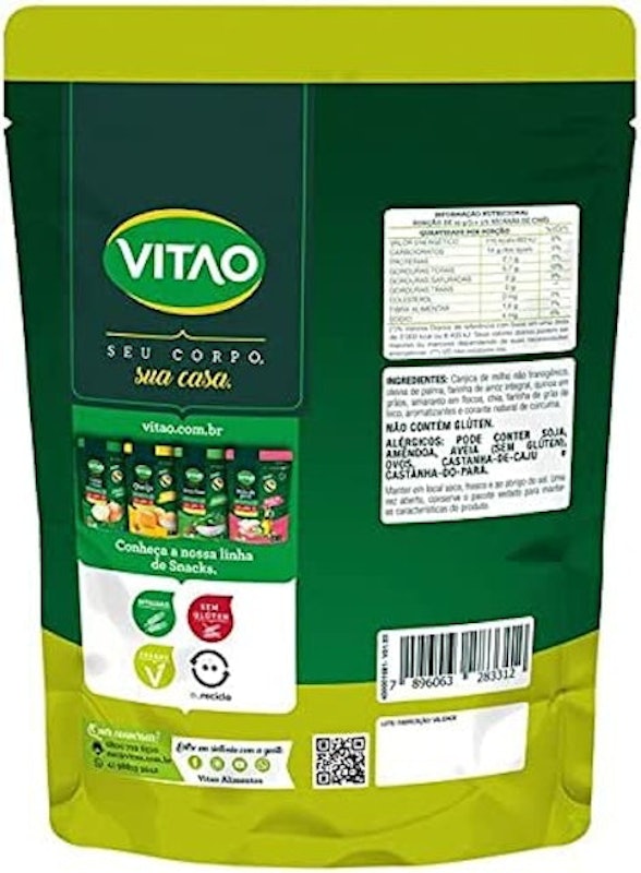 Snack Proteico Azeite e Sal Vitao 2