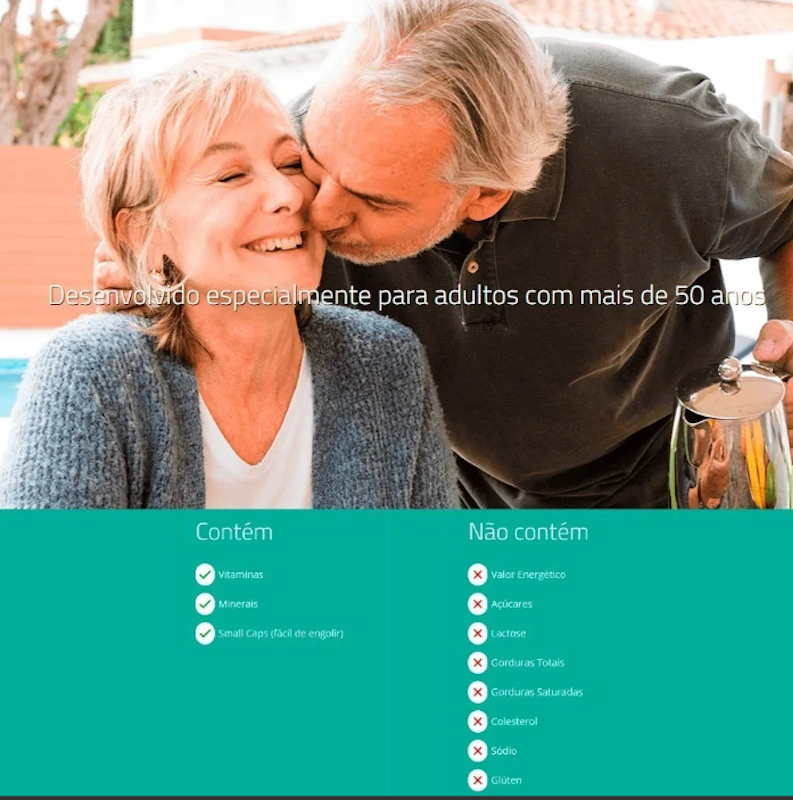 Polivitamínico 50+ Nutrição Multi 4