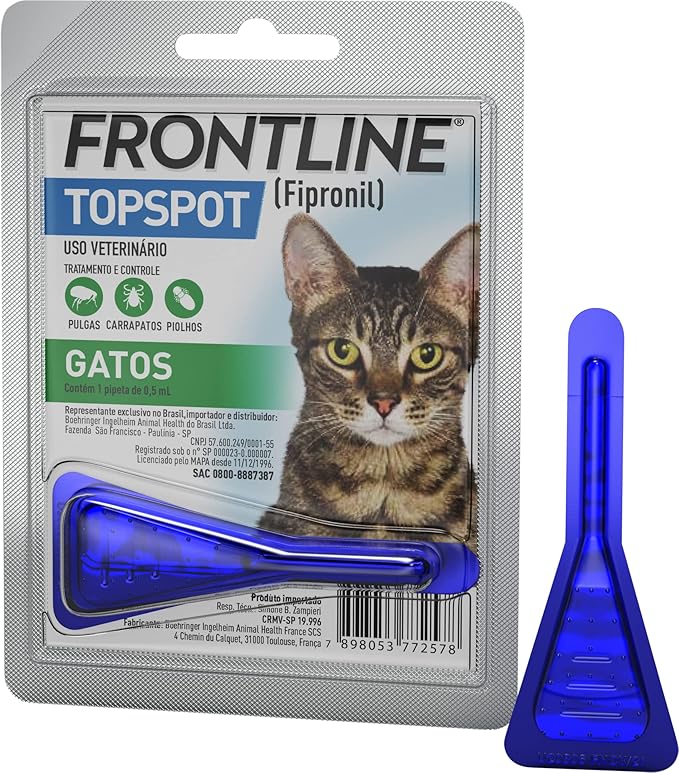 Top 10 Melhores Antipulgas para Gatos em 2026 (Frontline, Elanco e mais) 1