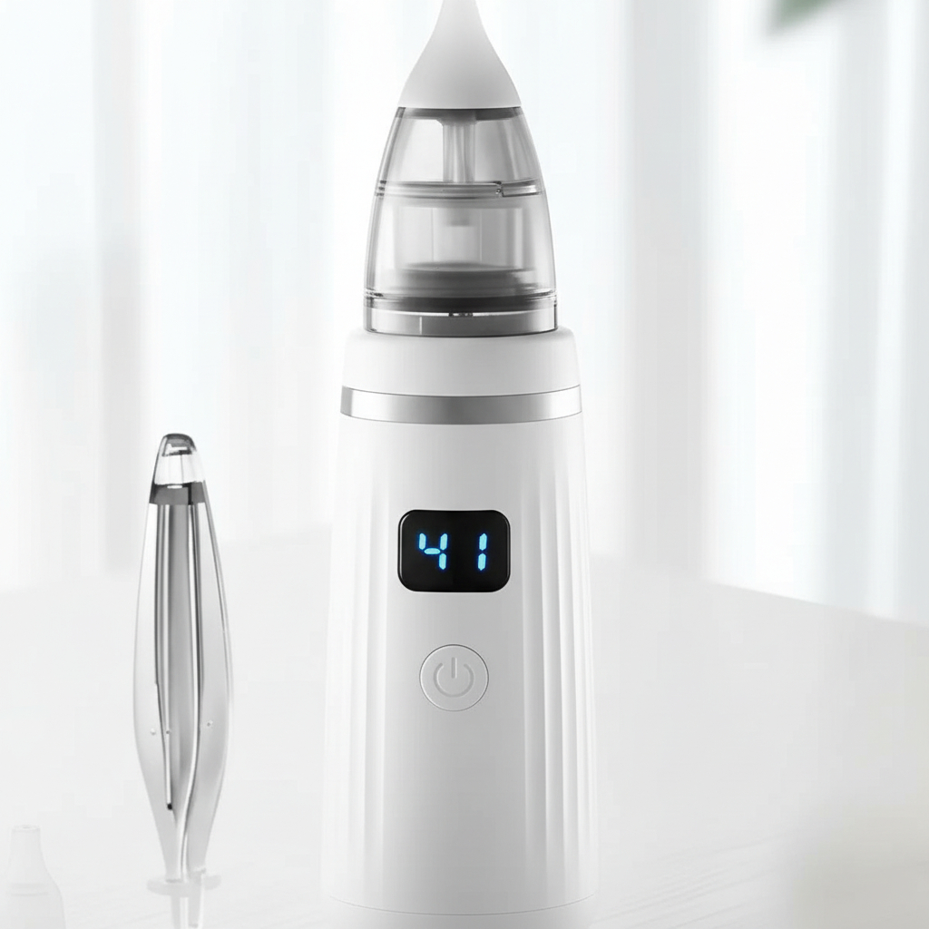 Aspirador Nasal Elétrico para Bebê 3