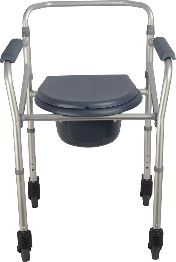 Cadeira Banho Alumínio 100 kg Desmontável 1