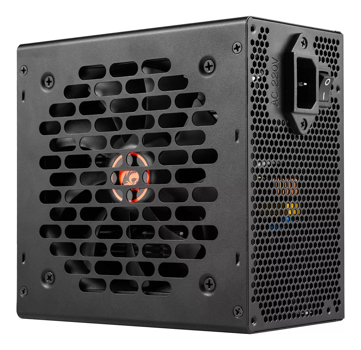 Fonte Gamer Redragon RGPS-500W 80 Plus White ATX PFC Ativo Full Range 4