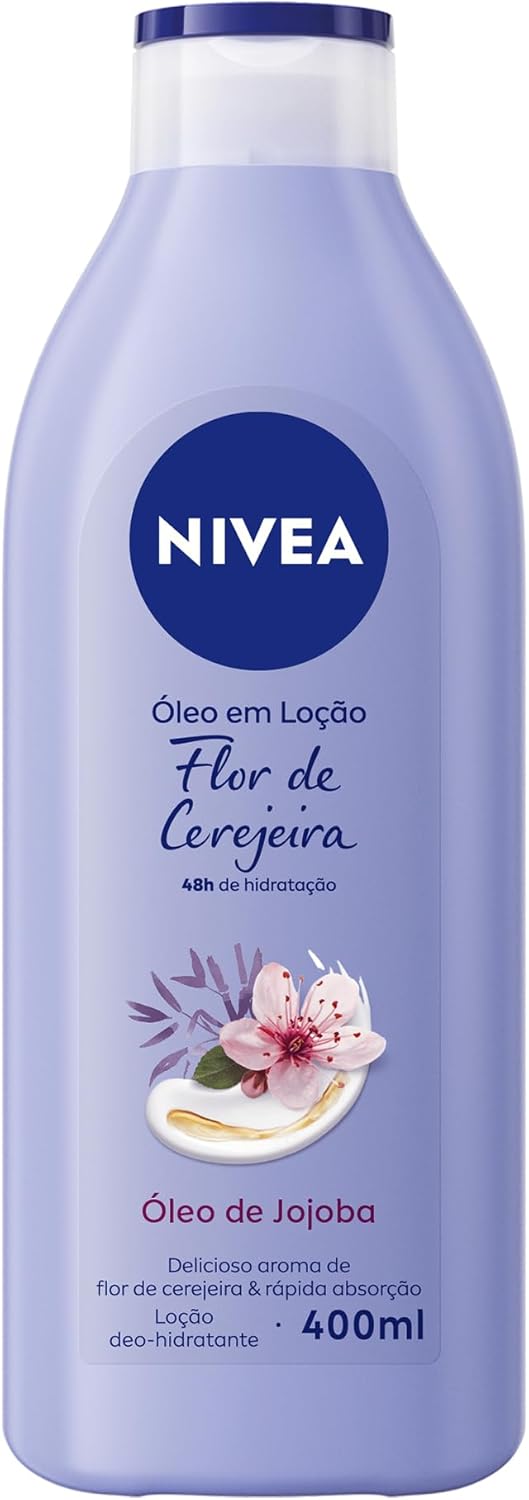 Loção Hidratante Óleos Essenciais Flor de Cerejeira & Óleo de Jojoba 1