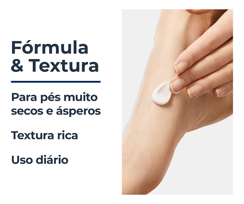 Creme Hidratante para Pés Urea Repair Plus 4