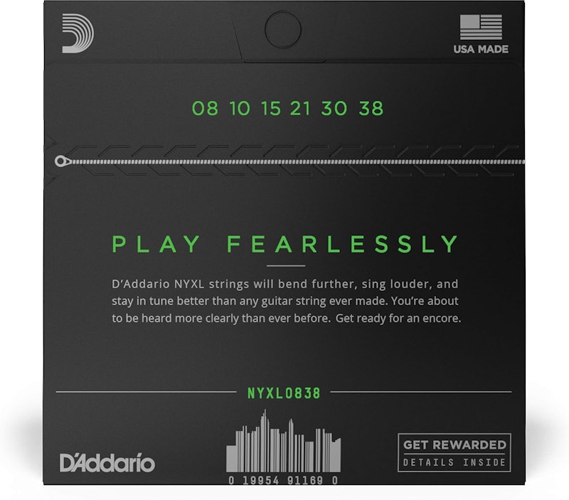 Encordoamento para Guitarra D'Addario NYXL0838 2