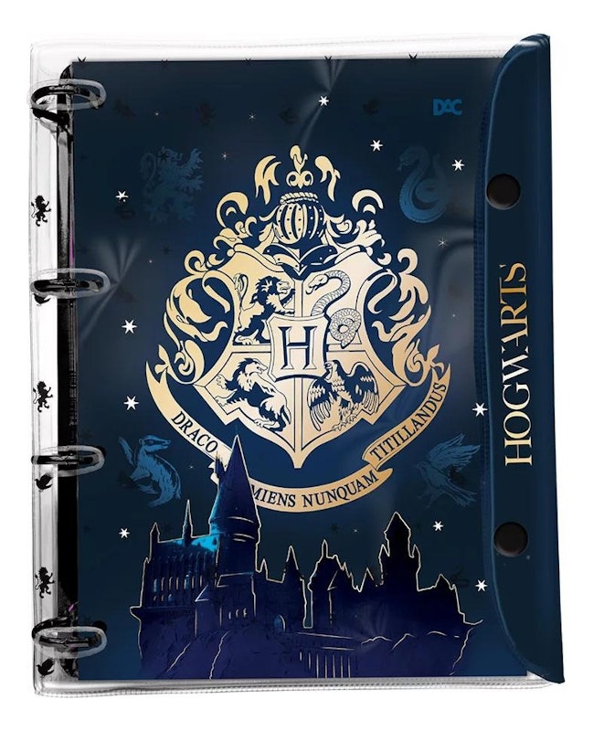 Fichário Universitário PVC Cristal Harry Potter 1