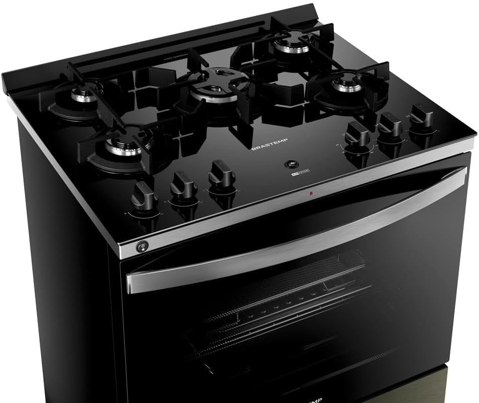 Fogão 5 Bocas com Mesa de Vidro Eclipse Collection (220 V) 4