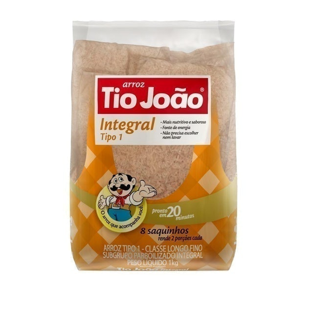 Arroz Tio João Integral Boil in Bag  1