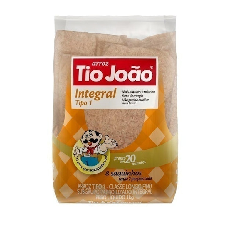 Arroz Tio João Integral Boil in Bag 1