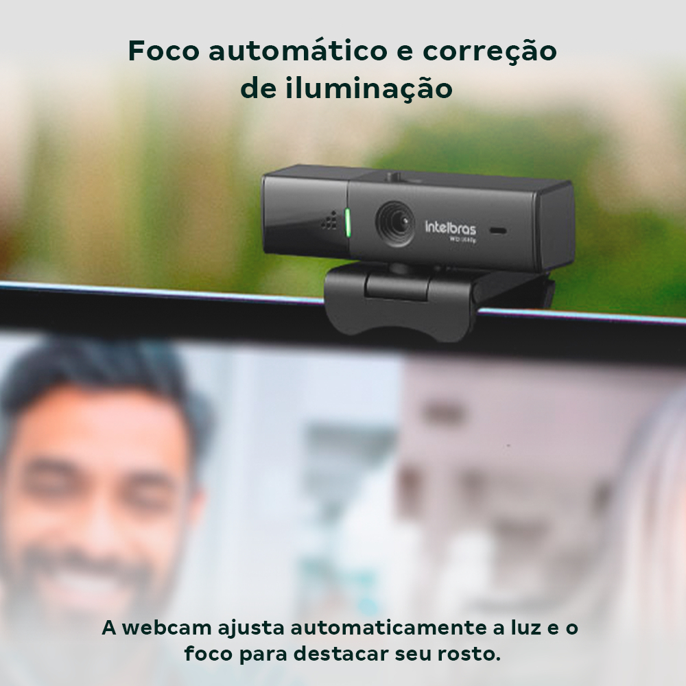 Webcam WCI1080P Full HD 60 FPS Intelbras 5
