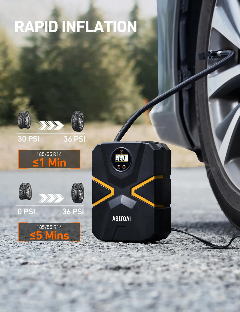 AstroAI Compressor de Ar Portátil S1 4