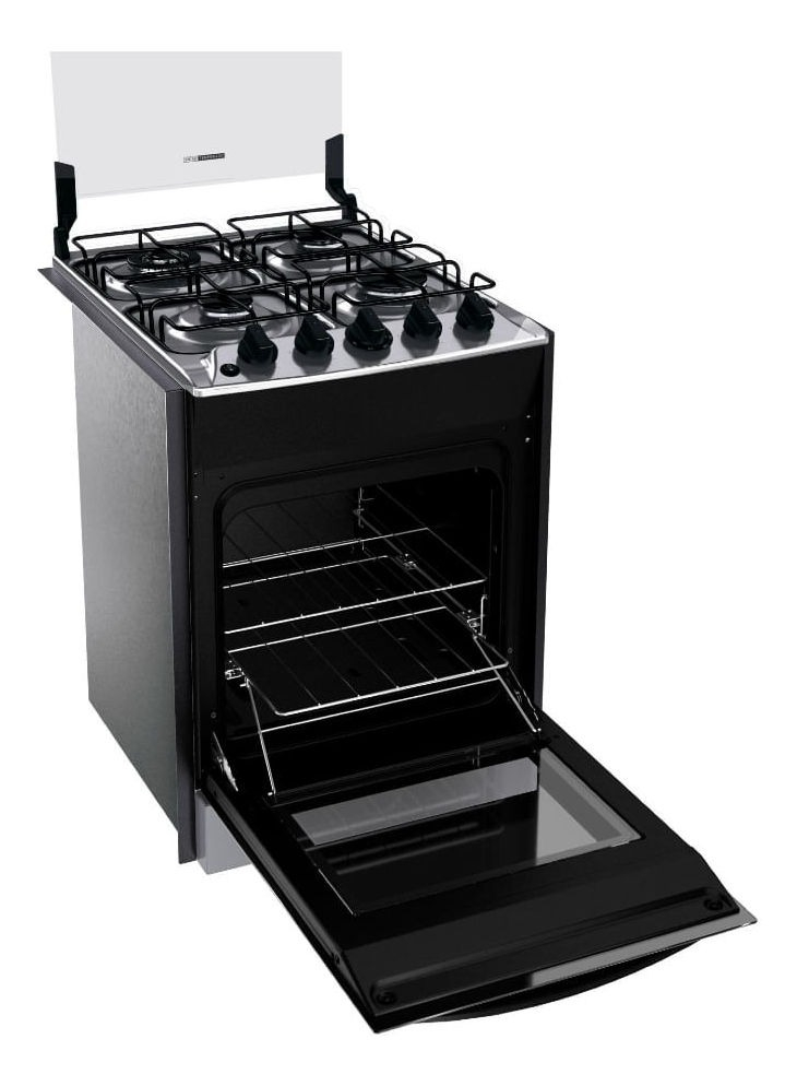 Fogão Brastemp 4 Bocas de Embutir Inox com Dupla Chama e Grades Individuais 4