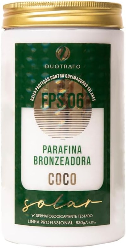 Parafina Bronzeadora FPS 6 Coco Duotrato 1