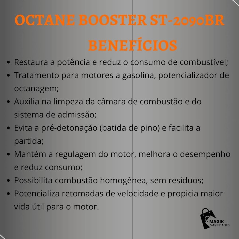 Aditivo Octane Booster ST-2090BR 5