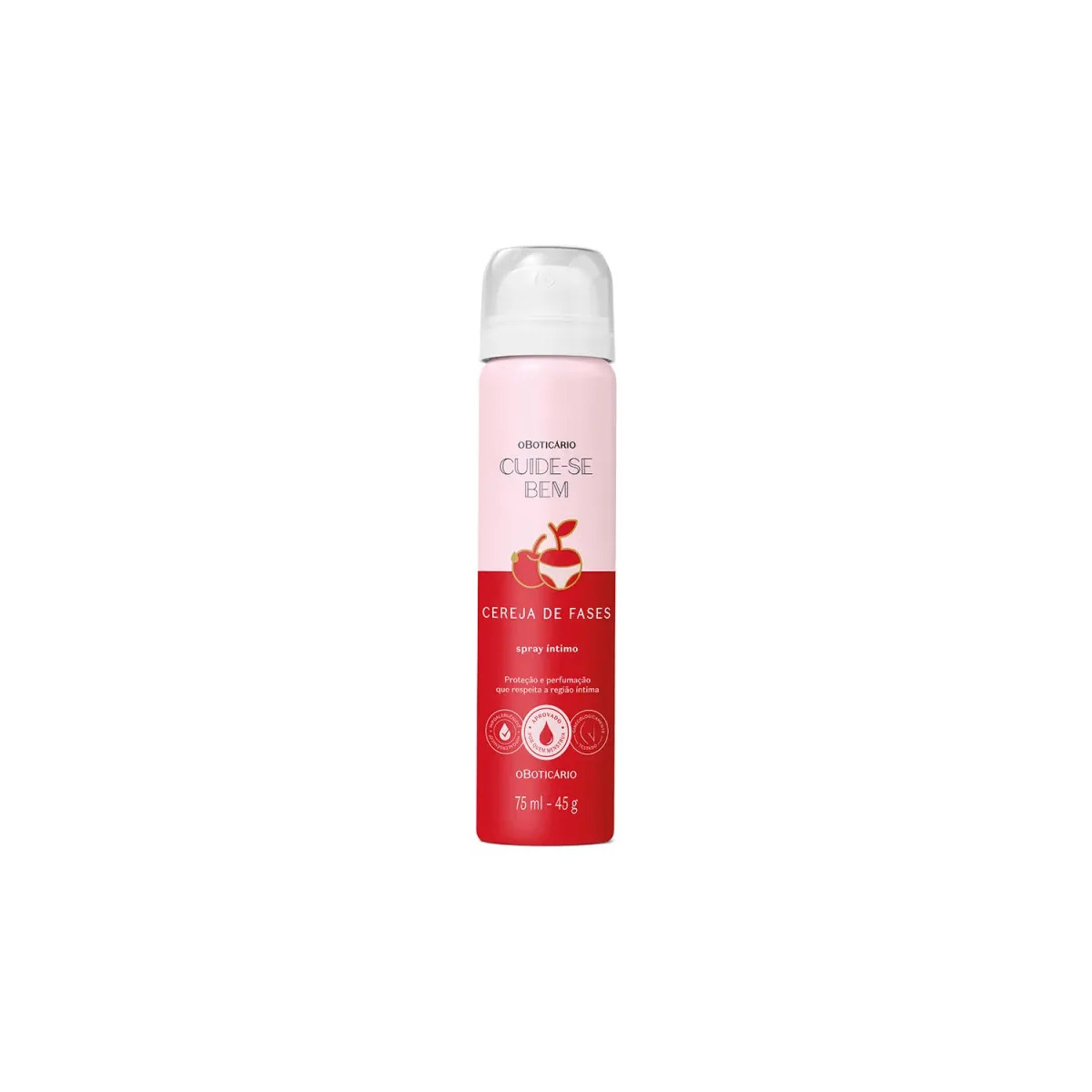 Spray Íntimo Desodorante Cuide-se Bem Cereja de Fases 1