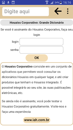 Dicionário Online Houaiss 2