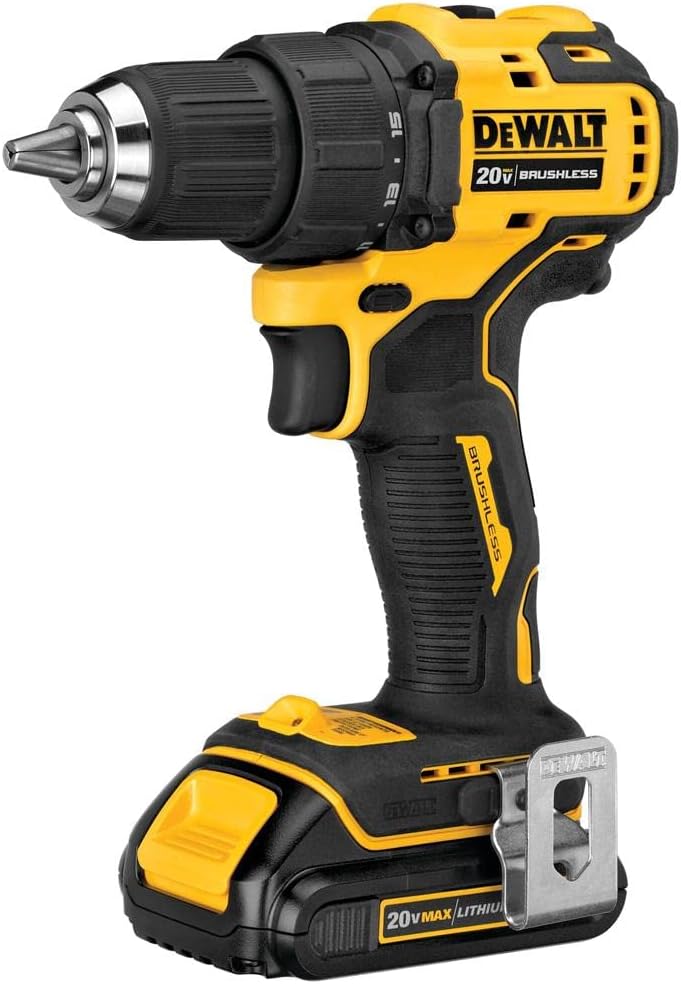 Parafusadeira e Furadeira 1/2" 20 V MAX XR Brushless Atomic DeWalt 3