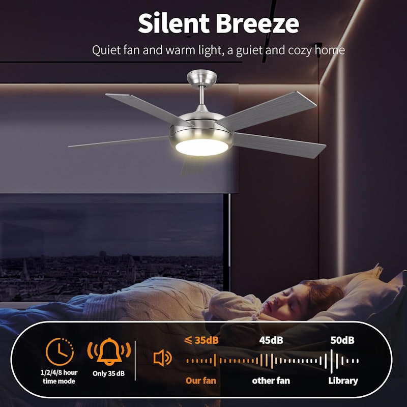 Ventilador de Teto 52" Ovlaim 5