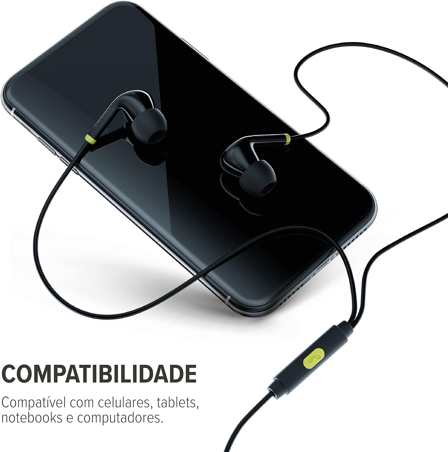 Fone de Ouvido Com Fio WAAW VIB 100EW 3