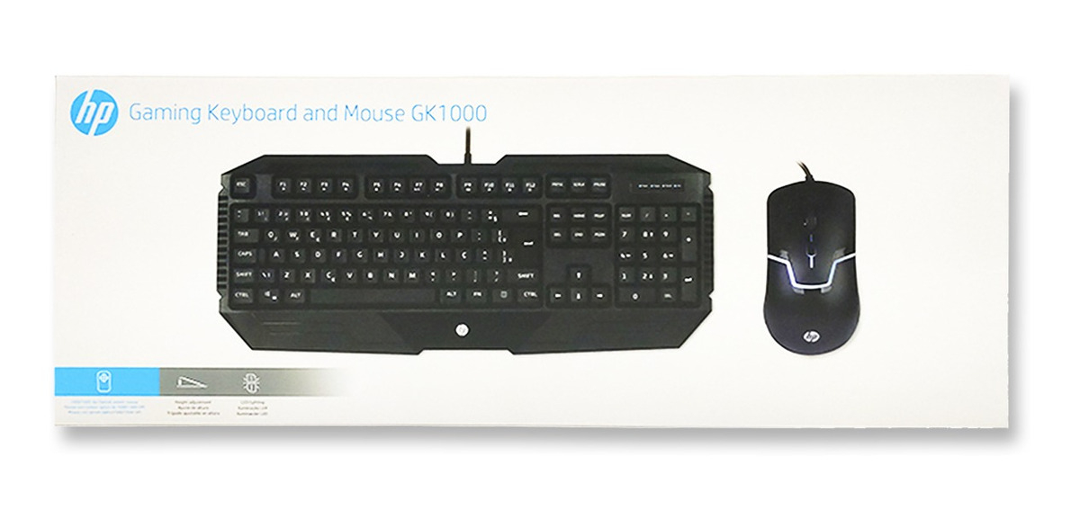 Combo Teclado + Mouse GK1000 HP 5