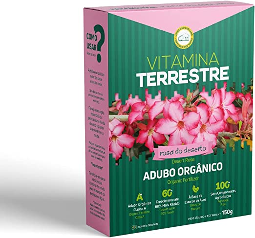 Adubo Orgânico para Rosas do Deserto 1