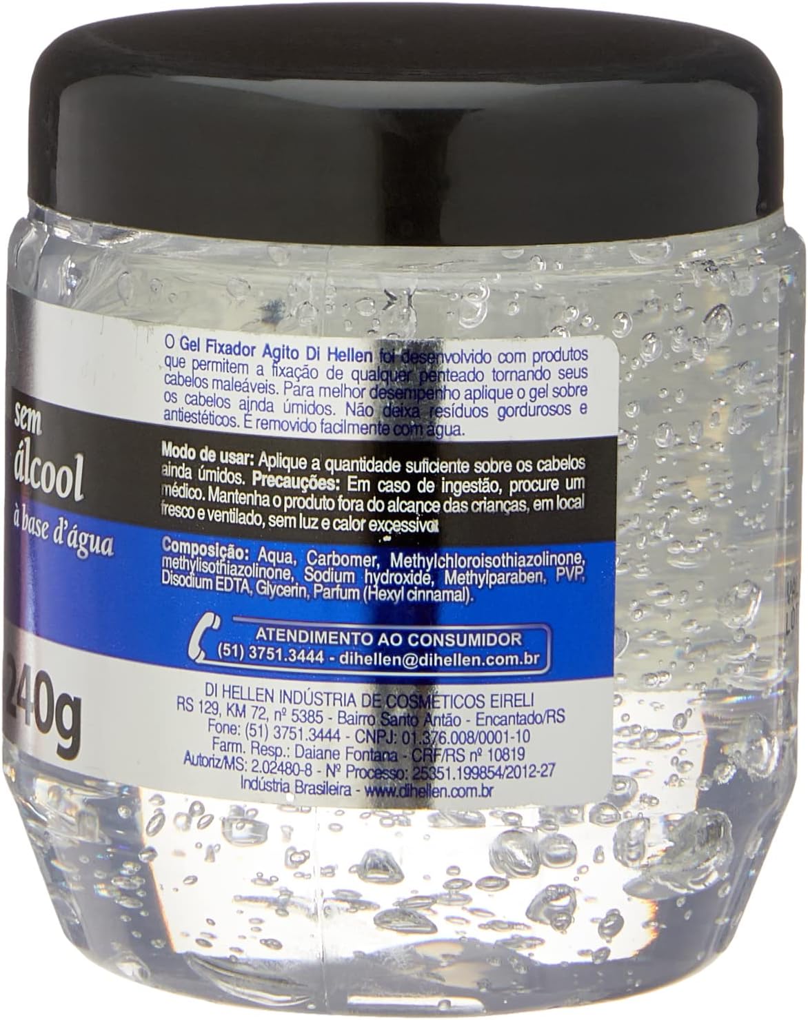 Gel Fixador Agito sem Álcool 2