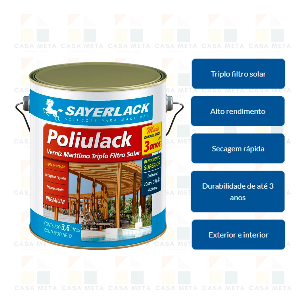 Poliulack Sayerlack Verniz Marítimo Premium 4