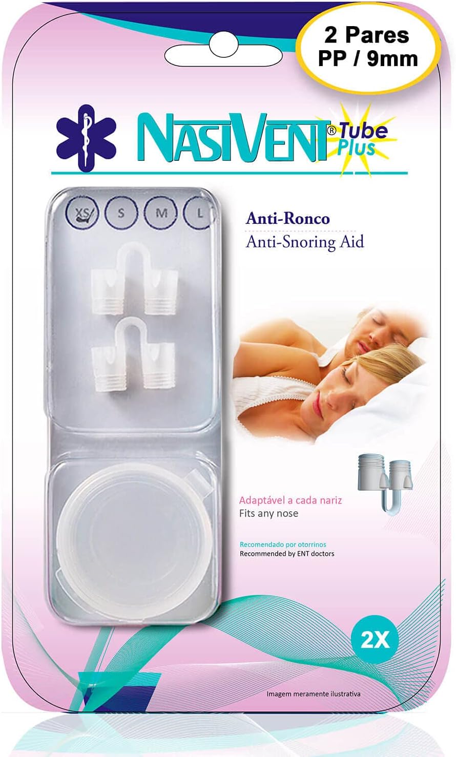 Dilatador Nasal Nasivent Tube Plus 3