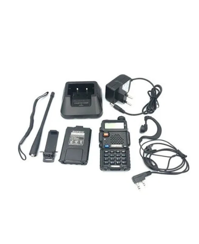 Rádio Comunicador Walkie Talkie Ht Dual Band 3