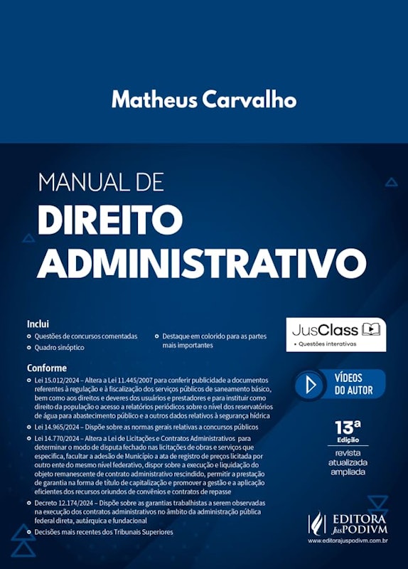 Manual de Direito Administrativo 1