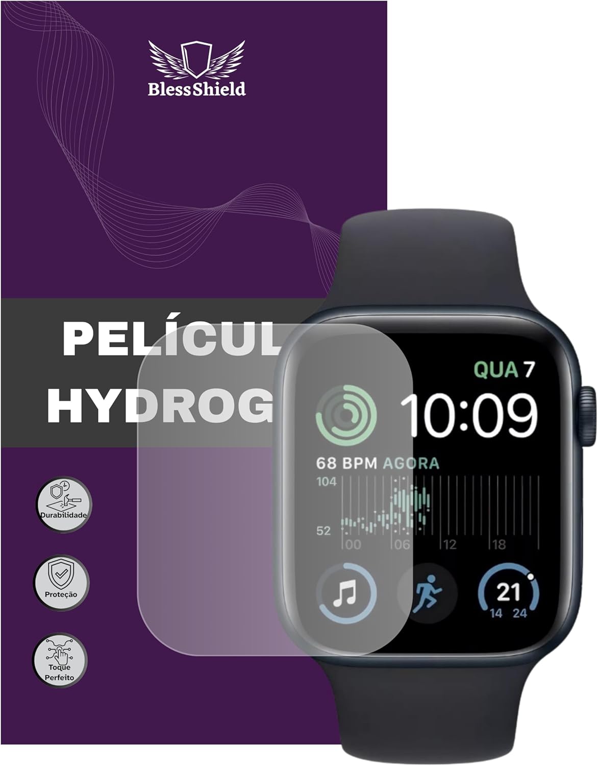 Top 10 Melhores Películas para Apple Watch  (Gshield, Kingshield e mais) 5