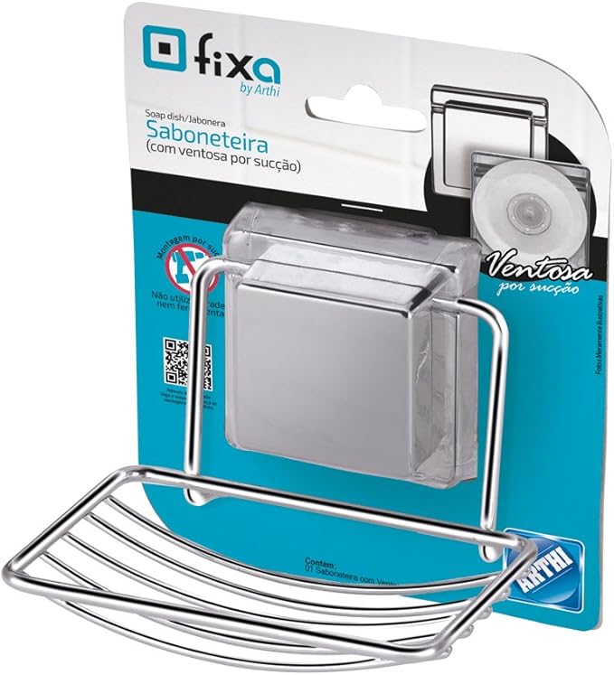 Saboneteira com Fixação por Sucção 3