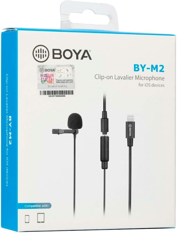 Microfone de Lapela BY-M2 6