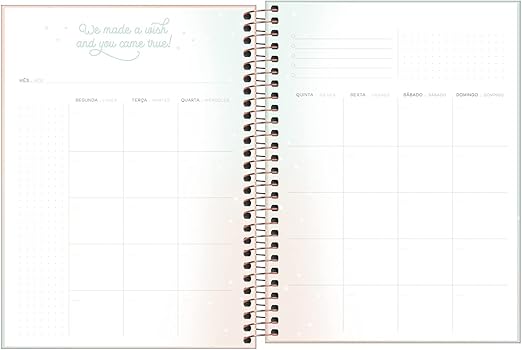 Agenda Espiral Free Pin Mommy M7 4