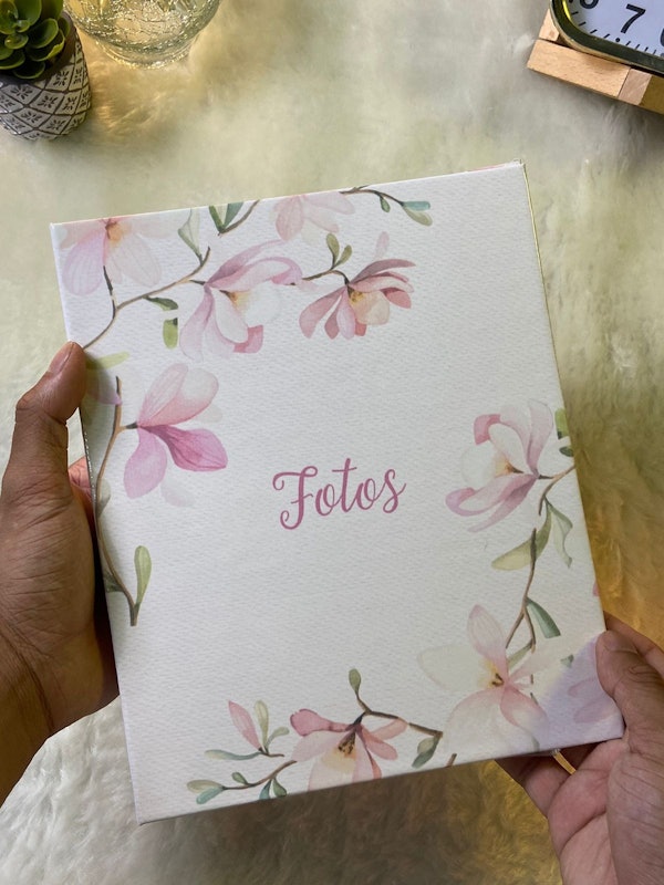 Álbum de Fotos Floral 3